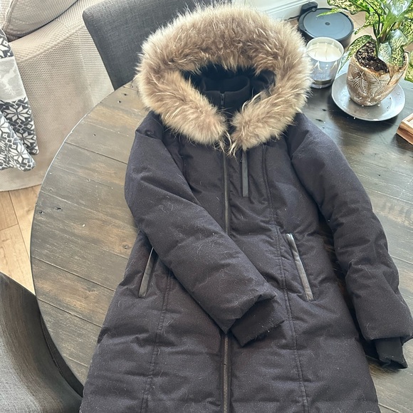 Soia & Kyo Parka with real fur - Picture 3 of 7